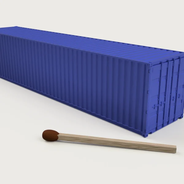 40 fods container - 1:87