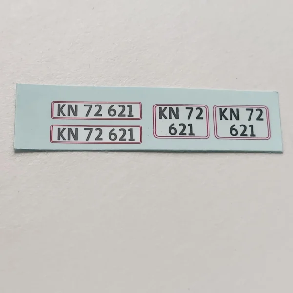 Danske nummerplader uden EU - 1/24-25