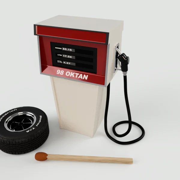 Retro tankstander – skala 1:24-25