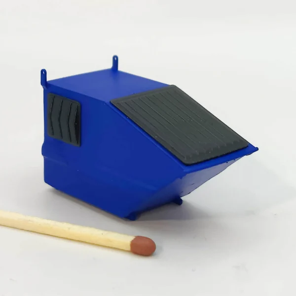 Vippecontainer i skala 1:87 (H0)