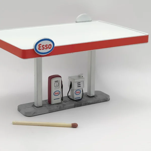Esso Tankstation skala 1/87 (H0)