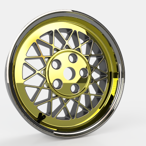 Retro X Spokes fælge skala model