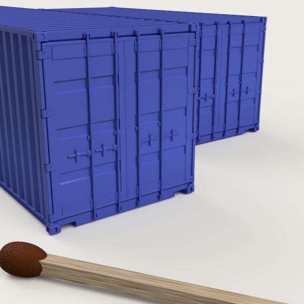 20 og 40 fods container