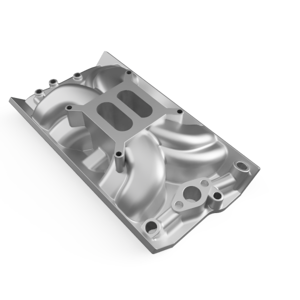 Chevy small block 1/24 byggesæt – visning af samlede og enkelte dele