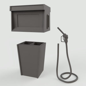 retro tankstander skala 1:24 - 1:25