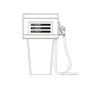 retro tankstander skala 1:24 - 1:25