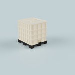 IBC 1000L vandtank skala H0