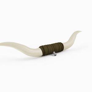 Cattle horn - bull - kvæghorn skala 1/24