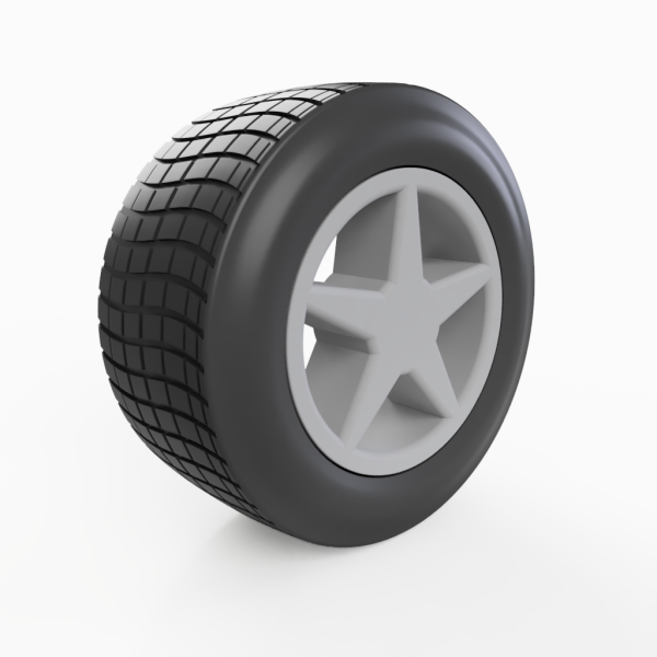 Stan RT tire skala model til skala modelbyg og modelbiler. Skala 1/24