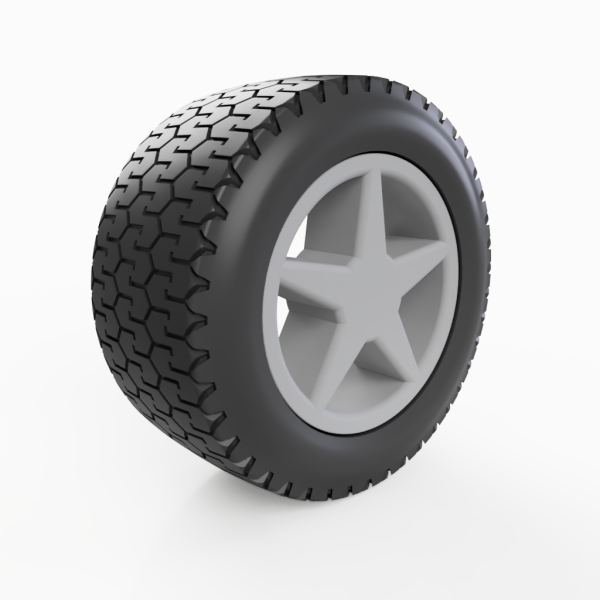 Stan ZZP tire skala model til skala modelbyg og modelbiler. Skala 1/24