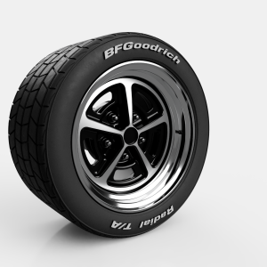 Mag500 SS fælge til skala modelbiler