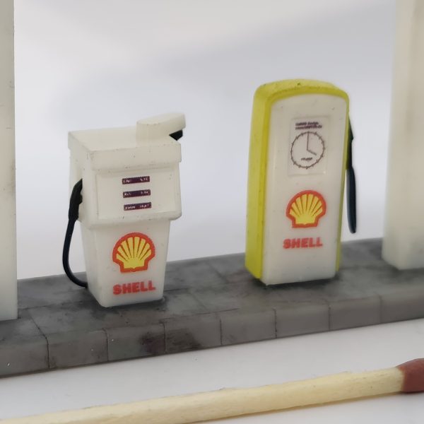 SHELL tankstation skala 1/87 H0