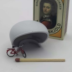 Champignon busskur skala 1:87 (H0) til modeljernbane, modeltog, diorama, togbane
